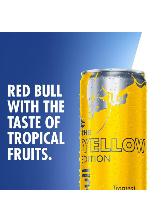 Energy Drink, Tropical, 250 ml (8 pack)