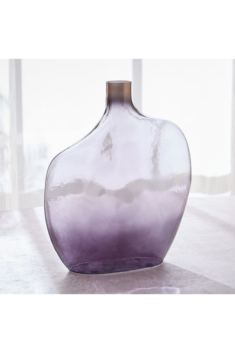 Nouf Midnight Glass Vase - 39 cm