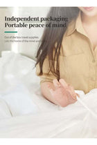 1/2/4 Set Travel Disposable Bedding Sets - Each Set Includes 1 Fitted Sheet, 1 Duvet Cover, 2 Pillowcases
