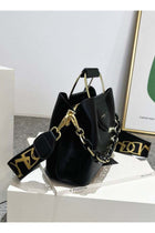 Women's Large-capacity Chain Shoulder Bag, Ladies Versatile Solid Color Bucket Bag Crossbody Bag