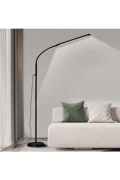 Floor Lamp Convertible Table Desk Light, Stepless Dimming & Color Adjustable, Black
