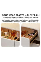 Modern Vanity Table with LED Mirror – Sleek and Space-Saving for Modern Homes