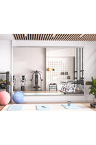 Home Gym Mirrors 140x52cm -2 PCS Large Full Body Mirror for Yoga, Large Wall Mirror Full Length for Fitness, Garage, Dance Studio