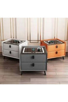 Multifunctional nightstand side table