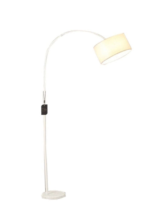 Nordic Simple Atmosphere Eye Protection White Standing Floor Lamp