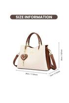 Women's Versatile Contrast Color Shoulder Bag, Ladies Large Capacity Crossbody Bag Handbag Tote Bags Clutch Bag