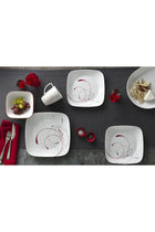 1101053 Vitrelle 16 Pieces Dinnerware Set, Glass