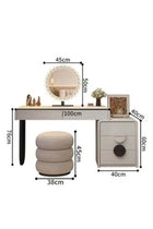 Modern Smart Dressing Table with LED Mirror – Stylish Vanity for Bedroom & Living Spaces