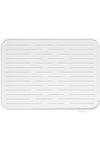 Silicone Dish Drying Mat, Light Grey, 43.8 x 32.5 x 0.9 cm