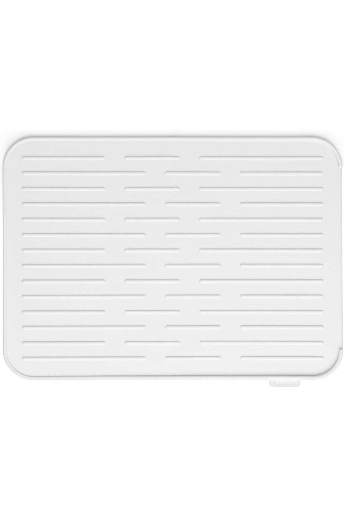 Silicone Dish Drying Mat, Light Grey, 43.8 x 32.5 x 0.9 cm