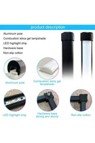 Remote Control LED Light Corner Lamp Multicolour