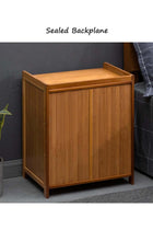 Bedside Table Wooden Side Table Bedside Storage Cabinet with 1 Drawer and 1 Movable Door Storage Layer for Bedroom Living Room Office (42*31*50CM)