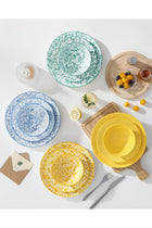 Selene 12-Piece Dinnerware Set for 4 People, Pastel Porcelain Tableware Set