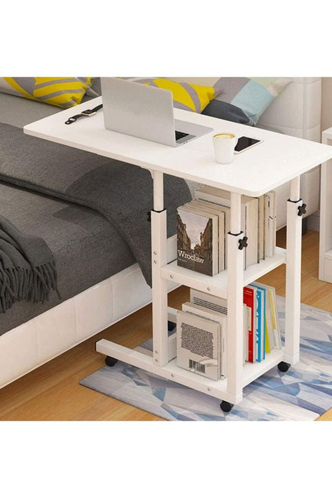 Multifunctional bedside table bedroom simple bed computer lazy table home simple bedroom movable lifting small table