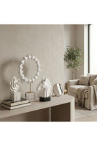 Mirabella Horse Sculpture Decor 21.5X21.5X23 cm -White