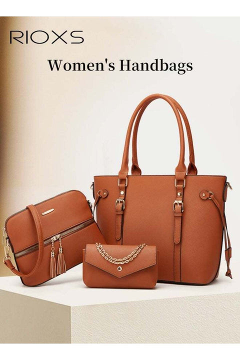Women's Bag Set, Handbags & Shoulder Bag and Purse, Satchel Shoulder Bag For Women, Tote Top Hand Bag