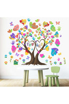 Classroom Inspirational Wall Stickers for Kids: Peel and Stick Hearts Tree Handprint You are Strong Wall Decals - Boys Room Girls Bedroom - Children Supplies Ages 1-12 Years Wall Art Decor