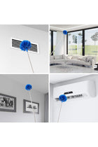 Ceiling Fan Duster with Extension Pole, Cobweb & Corner Brush Cleaning Kit w 2 Duster Heads for Cleaning