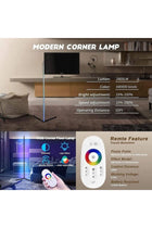 DUSALA Remote Control LED Light Corner Lamp Multicolour