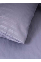 Grey Complete Duvet Cover Set For Single Bed With Fitted Sheet