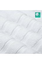 Safi Plus Towel Set Luxury Hotel Quality 600 GSM Genuine Combed Cotton, Super Soft & Absorbent Family Bath Towels 6 Piece Set - 2 Bath Towels, 2 Hand Towels, 2 Washcloths - Bright White