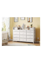 Dressing Model with Electric 16 Drawers for inside Home Room Storage Cabinet 59.06" inches With White Color