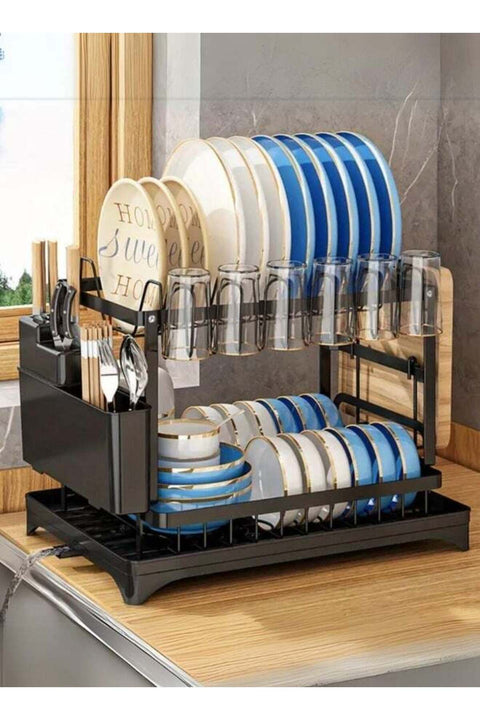 Stainless steel dish drying rack