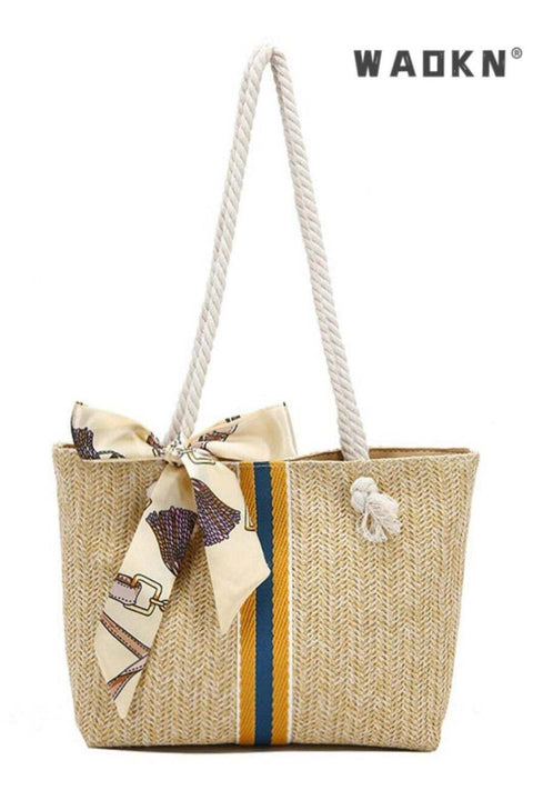 Women Straw Woven Shoulder Bag Summer Beach Travel Crossbody Handbag Classics Satchel Purse Woven Handbags