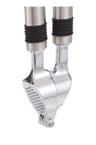 Stainless Steel Eco Garlic Press With Rubbergrip Silver