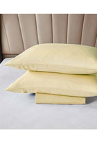 3-Piece Fitted Bedsheet Set Queen Size Microfiber Beige 150x200+30cm