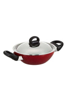 Classic. Flat Bottom Kadai Red 20cm