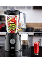 Black+Decker Blender With Grinder Mill Plus Extra Blender Jar Bx430J-B5 - Black, 400 W