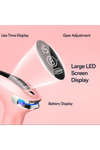 Massager Gun Pro Deep Tissue Therapy Pain Relief Rechargeable Muscle Massager Gun with LCD Display Silent Brushless Motor Percussion Gun 2 Modes 8 Speed