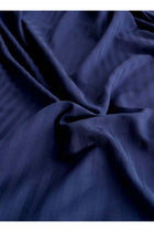 3 Pcs King Size Fitted sheet with elastic corner 180*200+30cm with 2 pillow cases, bedsheet set, dark blue.
