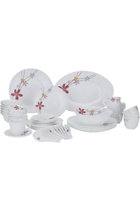 50Pcs Opalware Dinner Set, Multicolour, RF10200,