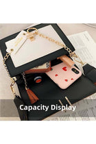 Women's Contrast Color Shoulder Bag