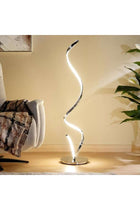 Chrome LED Floor Lamp for Home