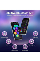 Smart LED Floor Lamp, RGB Color Changing, APP & Remote Control, 41 Inch DIY Mode