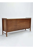 Bedroom Makeup Vanity - Dresser For Hairstyle Walnut 150*40*75cm
