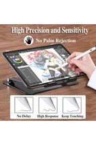 Universal Stylus Pens for Touch Screens POM Tip Magnetic iPad Pencil Rechargeable Tablet Pencil Active Stylus Pen for Android/iPad/Pro/Air/Mini/iPhone/Samsung/Lenovo/iOS/and Other Smartphone Devices
