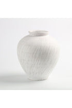 New In Terracota Bouquet Vase Antique White 28X28X30.5Cm
