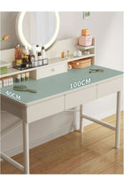 Deal keke Makeup Vanity Table Dressing Table Flip Mirror With Drawers