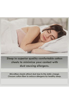 Deluxe 100% Cotton Duvet Cover King Size 260x220 cm New White, 600 Thread Count Crispy Soft Long Staple Cotton Sateen Weave Quilt Cover with 2 Pillowcases (New White Bedding Set)