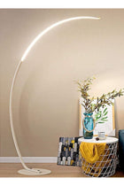 LED ARC Floor Lamp White for Modern Community, Nordic Style
