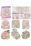 DIY 3D House Sticker Book for Kids & Adults – Creative Craft Kit with Cute Cartoon Animal Scenes, Miniature Houses, Stress Relief & Fun Art Activity, Nice Gift for Relaxation & Learning
