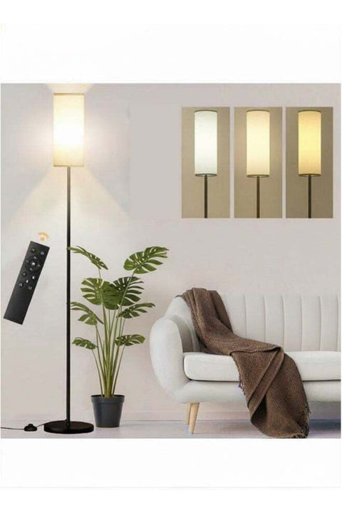 Floor Lamps for Living Room,Standing Modern Floor Lamp with 3 Color Temperatures LED Bulb,Remote Control