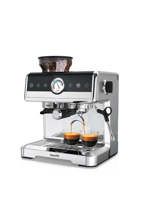 20-Bar Coffee Maker with Grinder