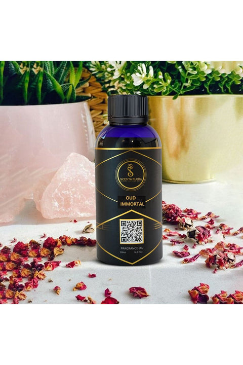OUD IMMORTAL - Diffuser Aroma Oil - Soothing, Healing, and Relaxing Fragrance for Scent Diffusers - Aromatherapy (500 ml)