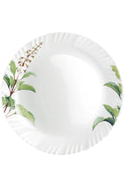 by Milton Opalware Aurelia Savira Dinner Set of 13 | Serving for 4 | White