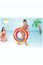 , Swirly Whirly Inflatable Pool Swim Tubes - Assortment, 91cm